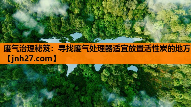 废气治理秘笈：寻找废气处理器适宜放置活性炭的地方