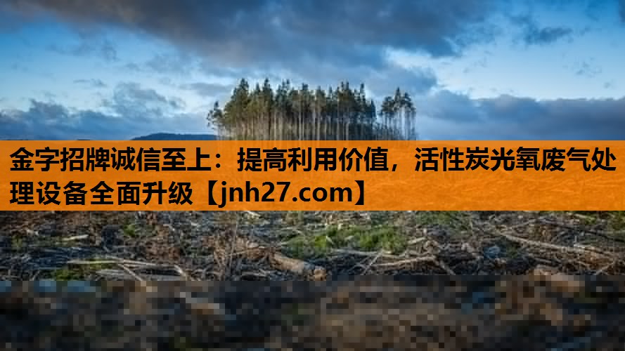 提高利用价值，活性炭光氧废气处理设备全面升级